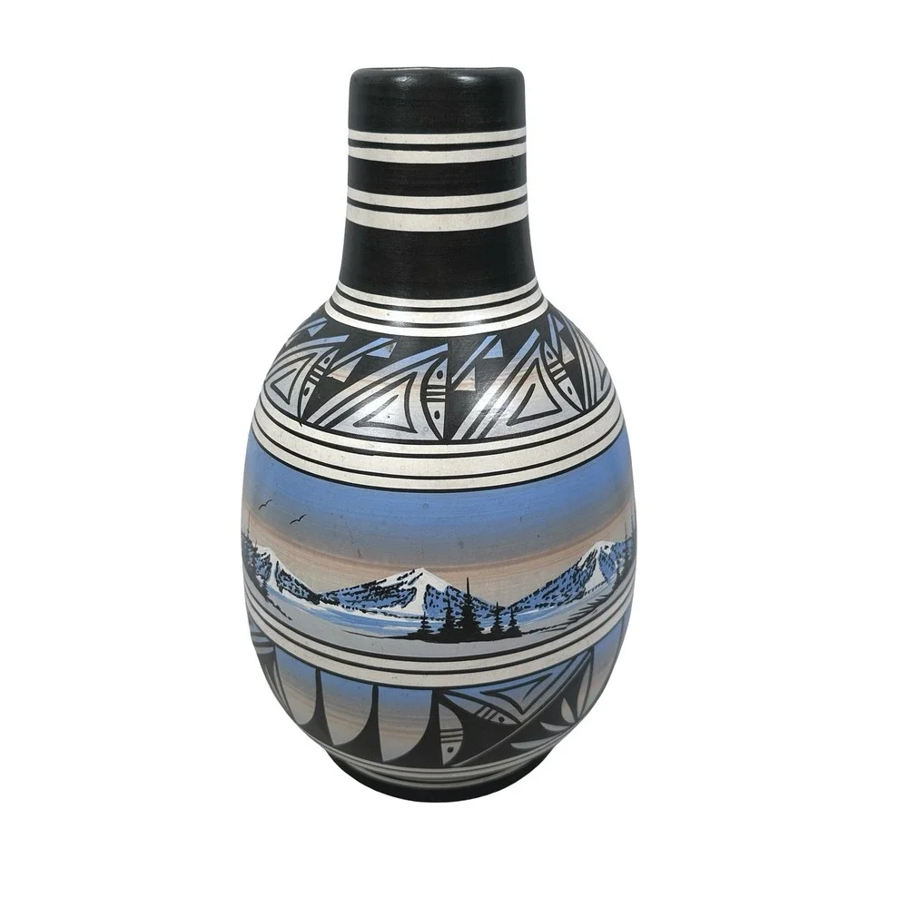 Nelson M. Navajo hand painted